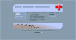 Desktop Screenshot of drheyns.be