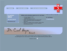Tablet Screenshot of drheyns.be